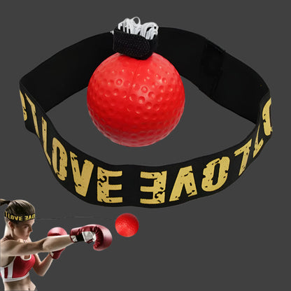 1 Set Boxing Reflex Speed Punch Ball Sanda Boxer Raising Reaction Force Hand Eye Training Set Stress Boxing Exercise Accessories