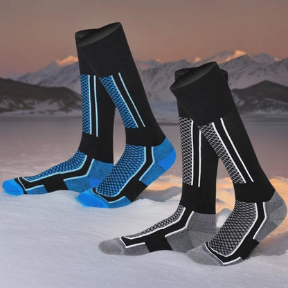 1 Pair Winter Warm Ski Stockings Thickening Hiking Socks for Women Men Anti-Cold Skiing Outdoor Sport Stockings Snow Accessories